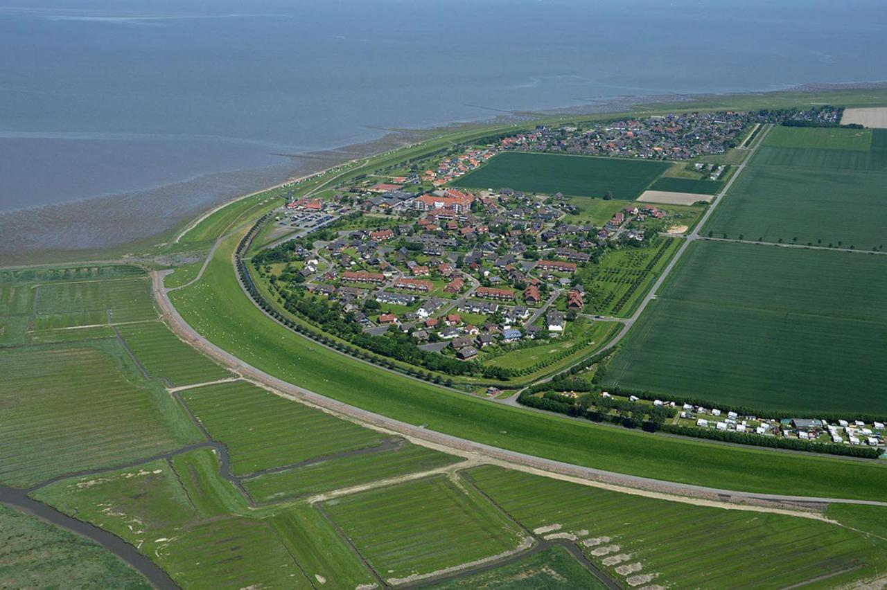 Deichwohnung Strandweg 7 Friedrichskoog-Spitz Exterior foto